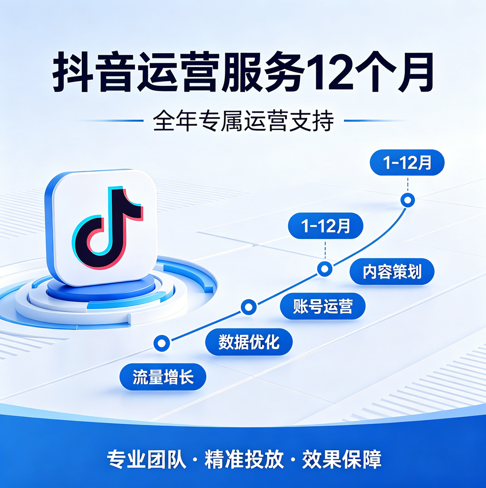 抖音运营12个月